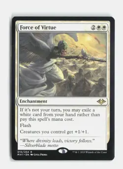 Force of Virtue 10 Modern Horizons MTG NM - Image 1