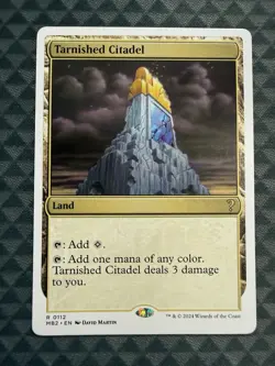 MTG Tarnished Citadel #0112 White Border Rare Mystery Booster 2 (MB2) - Image 2