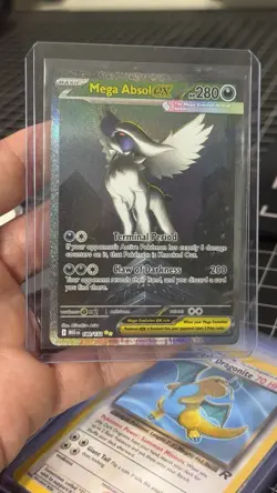 Mega Absol EX SIR 180/132 Pokemon TCG Mega Evolution VERY CLEAN! - Image 2