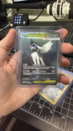 Mega Absol EX SIR 180/132 Pokemon TCG Mega Evolution VERY CLEAN! - Image 4