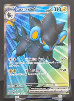 Pokemon Luxray ex #195/167 English Twilight Masquerade Ultra Rare - Image 1