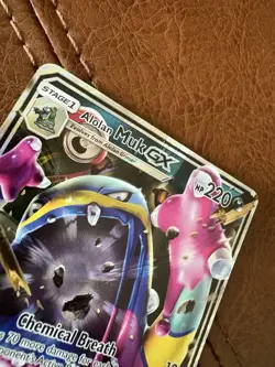 Pokemon Alolan Muk GX TCG Ultra Rare Holo Card 84/147 Sm-Burning Shadows - Image 2