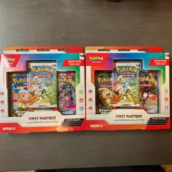 Pokemon First Partner Illustration Collection Series 2 Sealed X2 - Image 1
