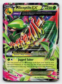 M Sceptile EX Ultra Rare XY - Ancient Origins 8/98 Pokemon TCG - Image 1