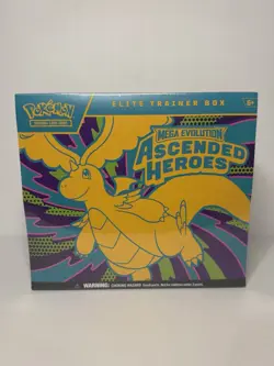 Pokemon TCG Ascended Heroes Elite Trainer Box ETB Factory Sealed - Image 1