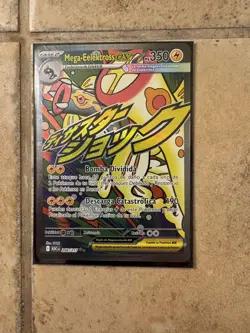 Pokemon TCG Mega Eelektross EX ASC Full Art Holo SPANISH 350 HP - Image 1