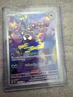 Pokemon Gastly 177/162 SV05 Temporal Forces Illustration Rare Full Art Holo - Image 1