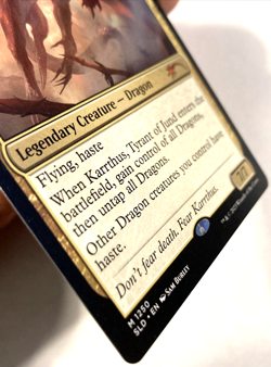 MTG Karrthus, Tyrant of Jund Secret Lair Drop 1250 NM - Image 2