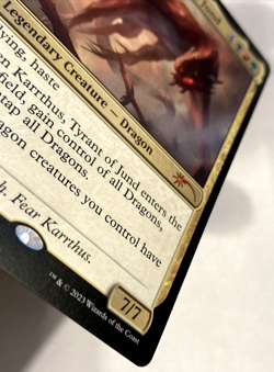 MTG Karrthus, Tyrant of Jund Secret Lair Drop 1250 NM - Image 3