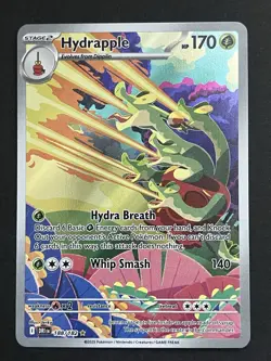 Pokemon Hydrapple 188/182 SV10 Destined Rivals IR Holo Full Art EN / NM - Image 2