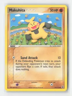 Makuhita 75/113 Common Delta Species Pokemon Lightly Played - Image 1