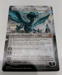 Ugin, Eye of the Storms (Borderless) Tarkir: Dragonstorm Regular - Image 2