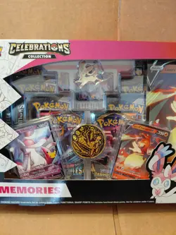 Pokemon Celebrations V-Memories Collection Box Factory Sealed - Image 2