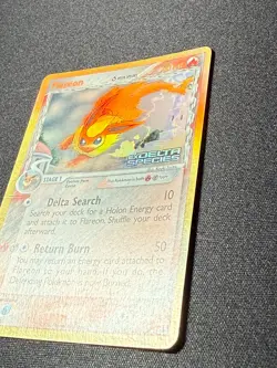 Pokemon TCG Flareon Delta Species 5/113 Delta Species Reverse Holo Stamped - Image 5