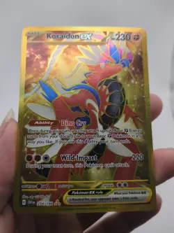 Pokemon Koraidon ex 254/198 SV01 Hyper Rare Full Art Holo - Image 1