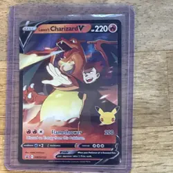 Pokemon Lance's Charizard V Promo Full Art Holo SWSH133 Sword & Shield 220HP - Image 1