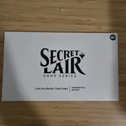 MTG Secret Lair : Cats Are Better Than Dogs FOIL Eng - Image 1