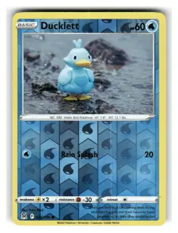 Ducklett 046/196 Common Lost Origin Pokemon Reverse Holo Near Mint - Image 1