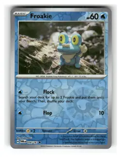 Froakie 056/167 Common Twilight Masquerade Pokemon Reverse Holo Near Mint - Image 1
