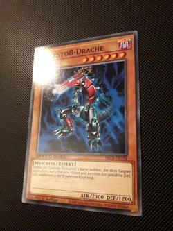 Yu-Gi-Oh! Ruckstoß-Drache, SBCB-DE176, Common, 1. Auflage, Deutsch, Near Mint - Image 2