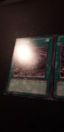 Yu-Gi-Oh! 3x Twister, STON-DE042, Rare, 1. Auflage, Deutsch, EX/EX/GD - Image 2