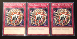 Yu-Gi-Oh! 3x Metal Reflect Slime, LED7-EN015, Common, 1. Edition, Englisch, NM - Image 1