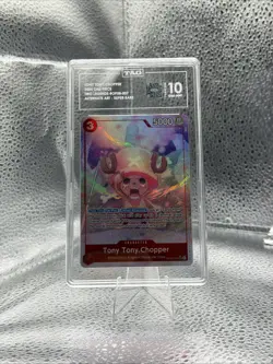 One Piece Tony Tony Chopper Alternate Art Op08-007 TAG 10 - Image 1
