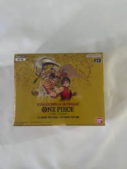 One Piece OP-04 Kingdoms of Intrigue Booster Box English - Image 1
