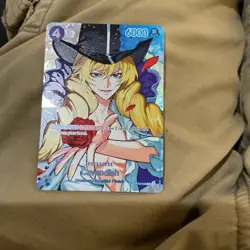 One Piece TCG Royal Blood OP-10 Cavendish SP Parallel Art - Image 1