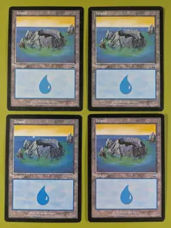 Island (335) x4 Mercadian Masques 4x Playset Magic the Gathering MTG - Image 1
