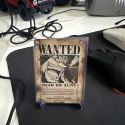Marshall.D.Teach OP09-093 Wanted Poster Emperors in the New World One Piece TCG - Image 1