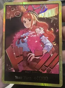 One Piece Eb03 Nami Gold DON!!! Near Mint Clean!!! - Image 1