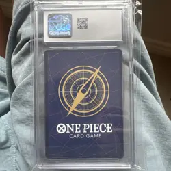2024 ONE PIECE MONKEY D. LUFFY PROMO Foil BANDAI GAMES FEST CGC 10 - Image 2