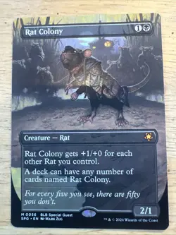 x1 Rat Colony Special Guests MTG 56 MYTHIC M/NM 1x - Image 1