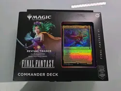 MtG Final Fantasy VI Commander Deck Revival Trance NEW/SEALED - Image 1