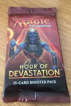 MTG Magic the Gathering Hour of Devastation Booster Pack X3 Factory Sealed 630509514243 - Image 4