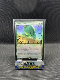 Jumbo Cactuar Final Fantasy Magic: The Gathering FIN R 0191 FFVIII NM Pack Fresh - Image 1