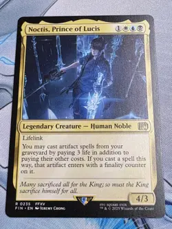 MTG Noctis, Prince of Lucis English Final Fantasy FIN NM R0235 - Image 1
