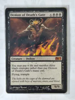 MTG - Demon of Death's Gate - Core Set Magic 2011 - 92/249 - Mythic - Image 1