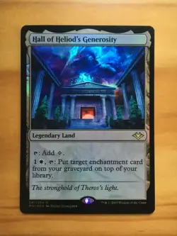 Mtg Modern Horizons Hall of Heliod's Generosity FOIL NM/SP - Image 1