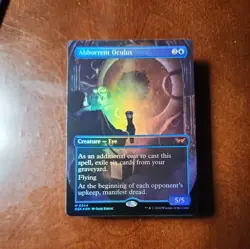 Abhorrent Oculus (Borderless) Duskmourn: House of Horror Foil NM - Image 1