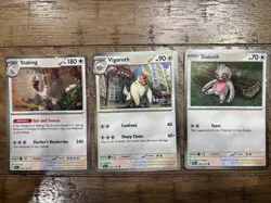 Pokemon 3 Card Cosmos Holo Promo Set Slakoth 160 Vigoroth 161 & Slaking 162 - Image 1
