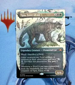 Ygra, Eater of All (Borderless) FOIL Showcase Bloomburrow MTG - Image 1