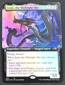 MTG Junji, the Midnight Sky - Extended Art Foil #456 Kamigawa NEO Fresh NM - Image 1