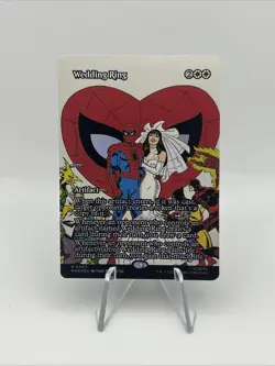 Wedding Ring - Foil - Borderless #0007 - Marvel's Spider-Man NM MTG - Image 1