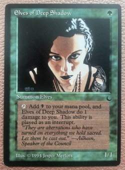 Elves of deep shadow MTG Magic the gathering - Image 1