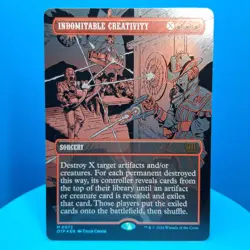 Indomitable Creativity (Textured Foil) Outlaws of Thunder Junction: Breaking... - Image 1