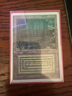 Bayou Magic the Gathering Revised Edition Authenticated - Image 1