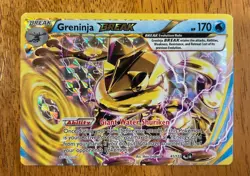 Pokemon TCG Greninja-Break BREAKPoint 41/122 Regular 2016 Near Mint Never played - Image 1