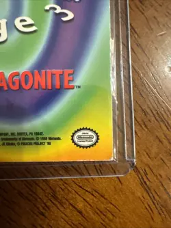 1999 Topps Pokemon the First Movie Dragonite E12 of 12 Die-Cut - Image 5